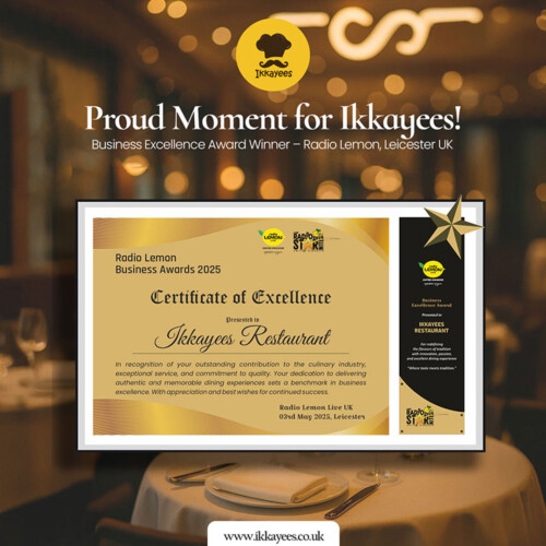 Certificate of Excellence